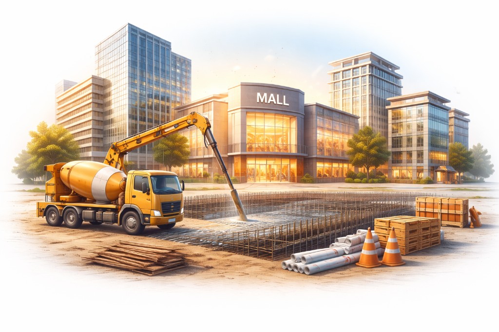 Commercial projects - offices, malls, and business spaces